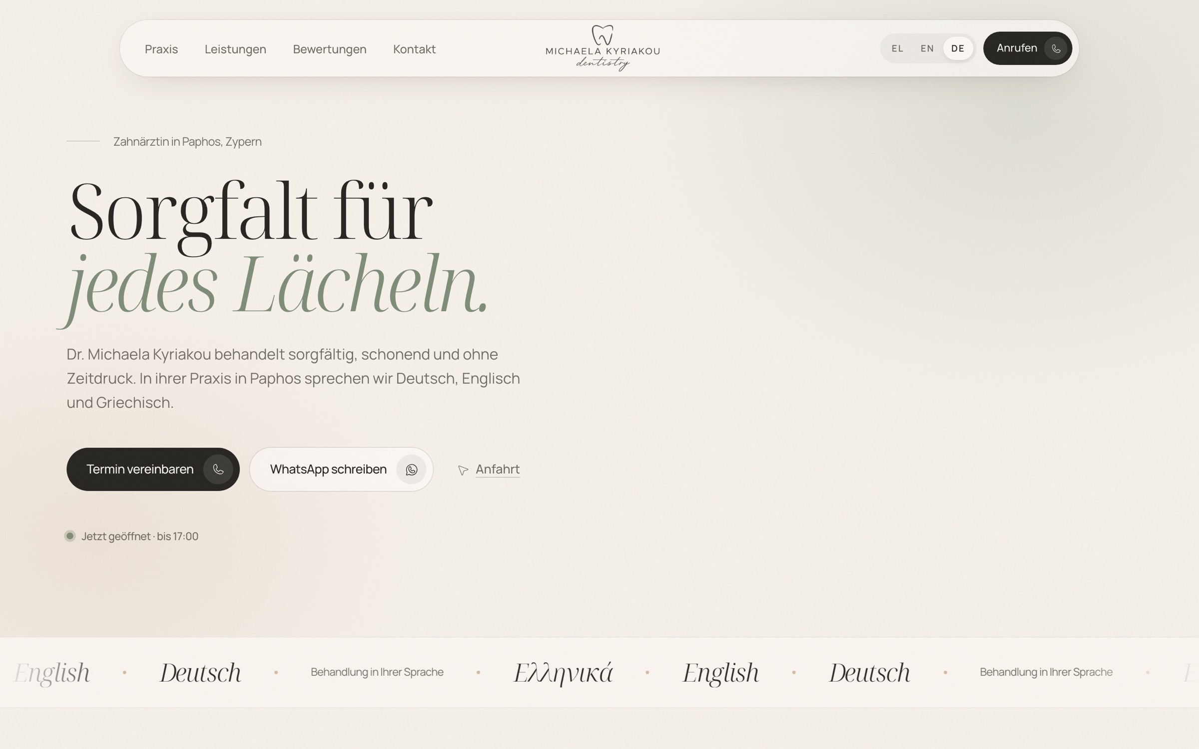Website Michaela Kyriakou